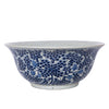 Legend of Asia Home Legend of Asia Rustic Blue And White Bowl Grape Vine Motif