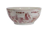 Legend of Asia Home Decor Legend of Asia Rustic Maroon Red Bowl 8 Immortal Motif