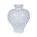 Legend of Asia Home Legend of Asia Rustic White Flip Lip Plum Vase