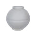Legend of Asia Home Legend of Asia Rustic White Ribbon Jar