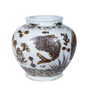Legend of Asia Home Legend of Asia Rusty Brown Fish Jar Medium