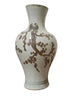 Legend of Asia Home Decor Legend of Asia Small Rusty Brown Vase Weeping Plum