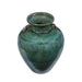 Legend of Asia Home Decor Legend of Asia Speckled Green Double Ear Greek Jar