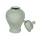 Legend of Asia Home Decor Legend of Asia Spring Green Temple Jar Medium