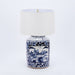 Legend of Asia Lighting Legend of Asia Table Lamp Dynasty Tea Jar Floral Landscape Medallion