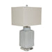 Legend of Asia Lighting Legend of Asia Table Lamp White Tai Chi Large
