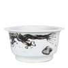 Legend of Asia Giftware Legend of Asia Underglaze Red Dragon Flower Pot