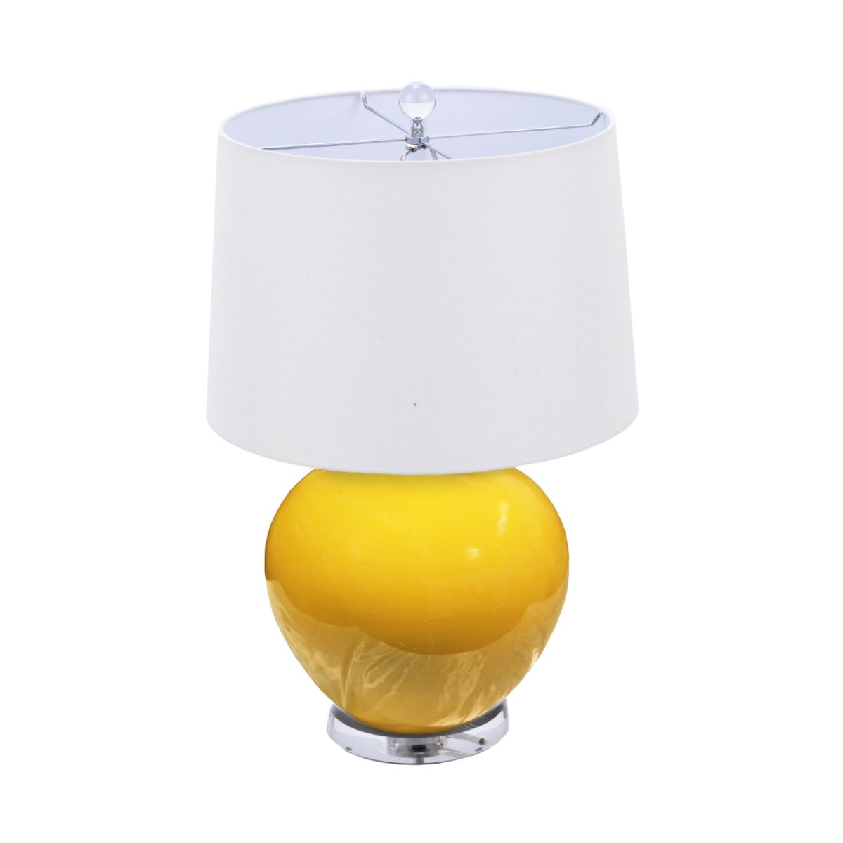 Legend of Asia Lighting Legend of Asia Yellow Pomegranate Table Lamp