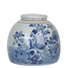 Legend of Asia Home Decor Lins Floral Bird Ming Jar Small