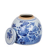 Legend of Asia Home Decor Lins Floral Bird Ming Jar Small
