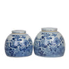 Legend of Asia Home Decor Lins Floral Bird Ming Jar Small