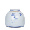 Legend of Asia Home Decor Lins Floral Bird Ming Jar Small