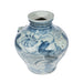 Legend of Asia Home Decor Silla Flower Lion Handle Jar Medium - DISC