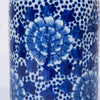 Legend of Asia Home Decor Small Lidded Tea Jar Peony Dots Motif