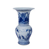 Legend of Asia Home Decor Small Wide Mouth Vase Mountain Motif