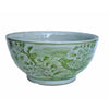 Legend of Asia Home Decor Spring Green Flower & Bird Porcelain Bowl