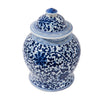 Legend of Asia Home Decor Twisted Lotus Small Temple Jar