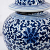 Legend of Asia Home Decor Twisted Lotus Small Temple Jar
