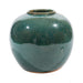 Legend of Asia Home Decor Vintage Dark Green Jar Round
