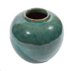 Legend of Asia Home Decor Vintage Dark Green Jar Round