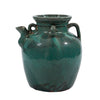 Legend of Asia Home Decor Vintage Green Oil Pot Small