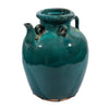 Legend of Asia Home Decor Vintage Green Oil Pot Small