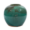 Legend of Asia Home Decor Vintage Light Green Jar Round