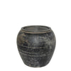Legend of Asia Home Decor Vintage Pottery Rice Jar - M