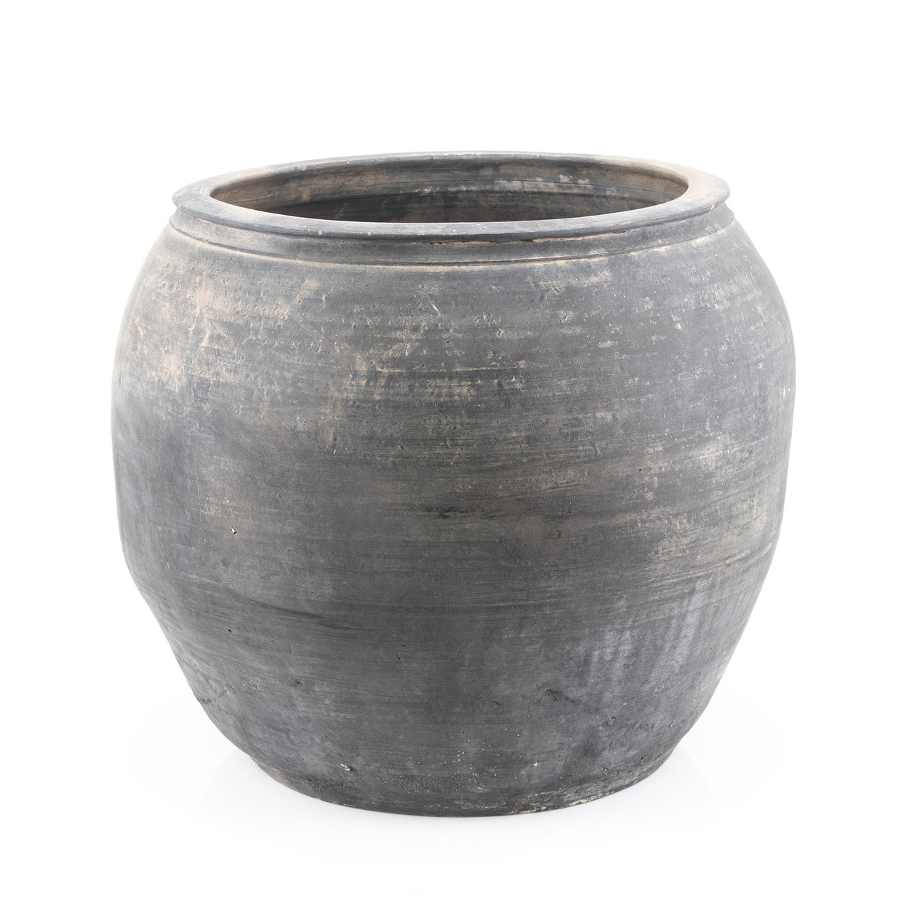 Legend of Asia Home Decor Vintage Pottery Rice Jar - M