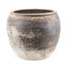 Legend of Asia Home Decor Vintage Pottery Rice Jar - M