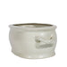 Legend of Asia Home Decor White Porcelain Foot Bath Planter