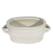 Legend of Asia Home Decor White Porcelain Foot Bath Planter