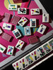 Luxe Mahjong Giftware I Love the 80s Luxe Mahjong Set