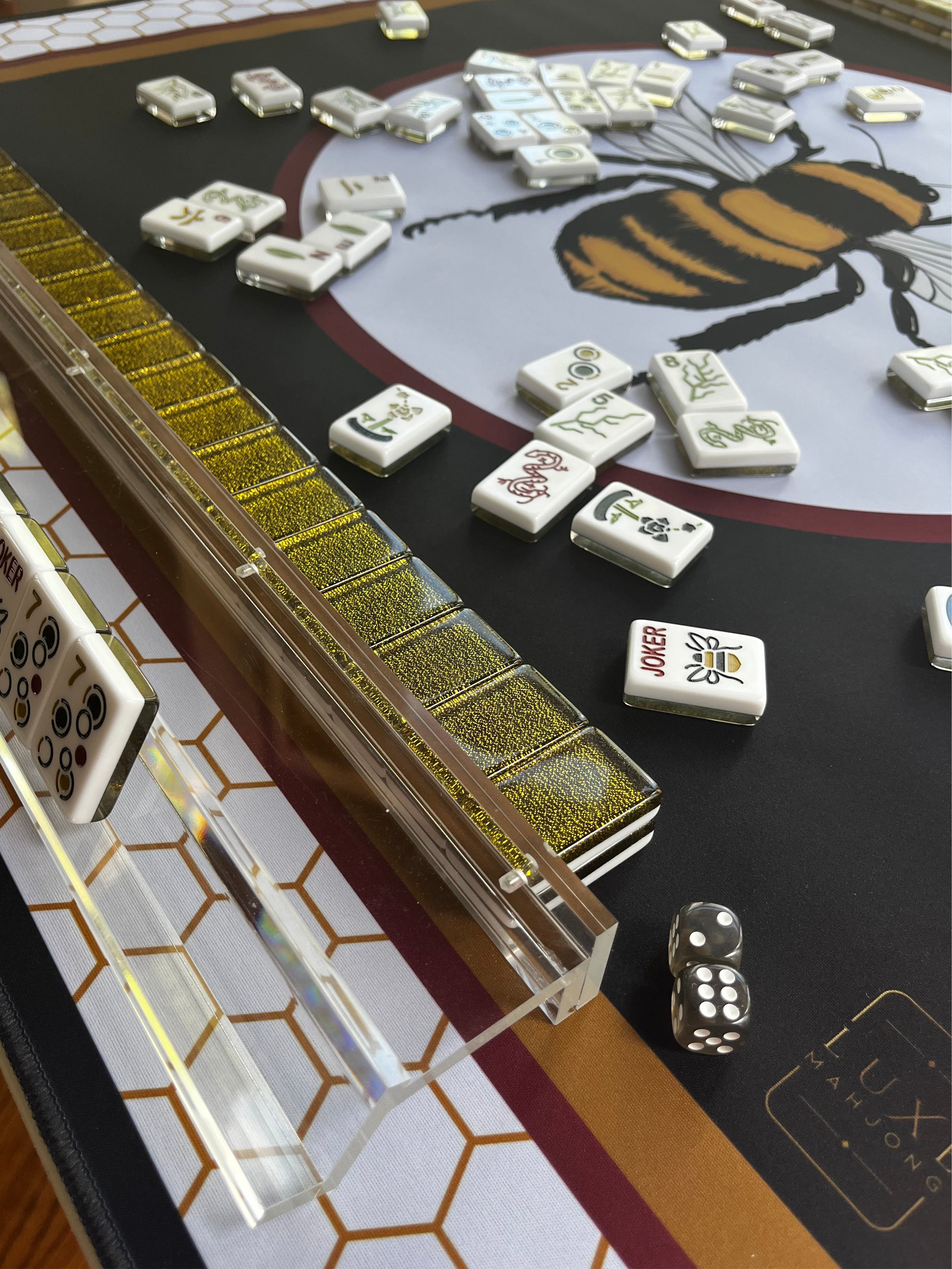 Luxe Mahjong Giftware The Bougie Bee Luxe Mahjong Set