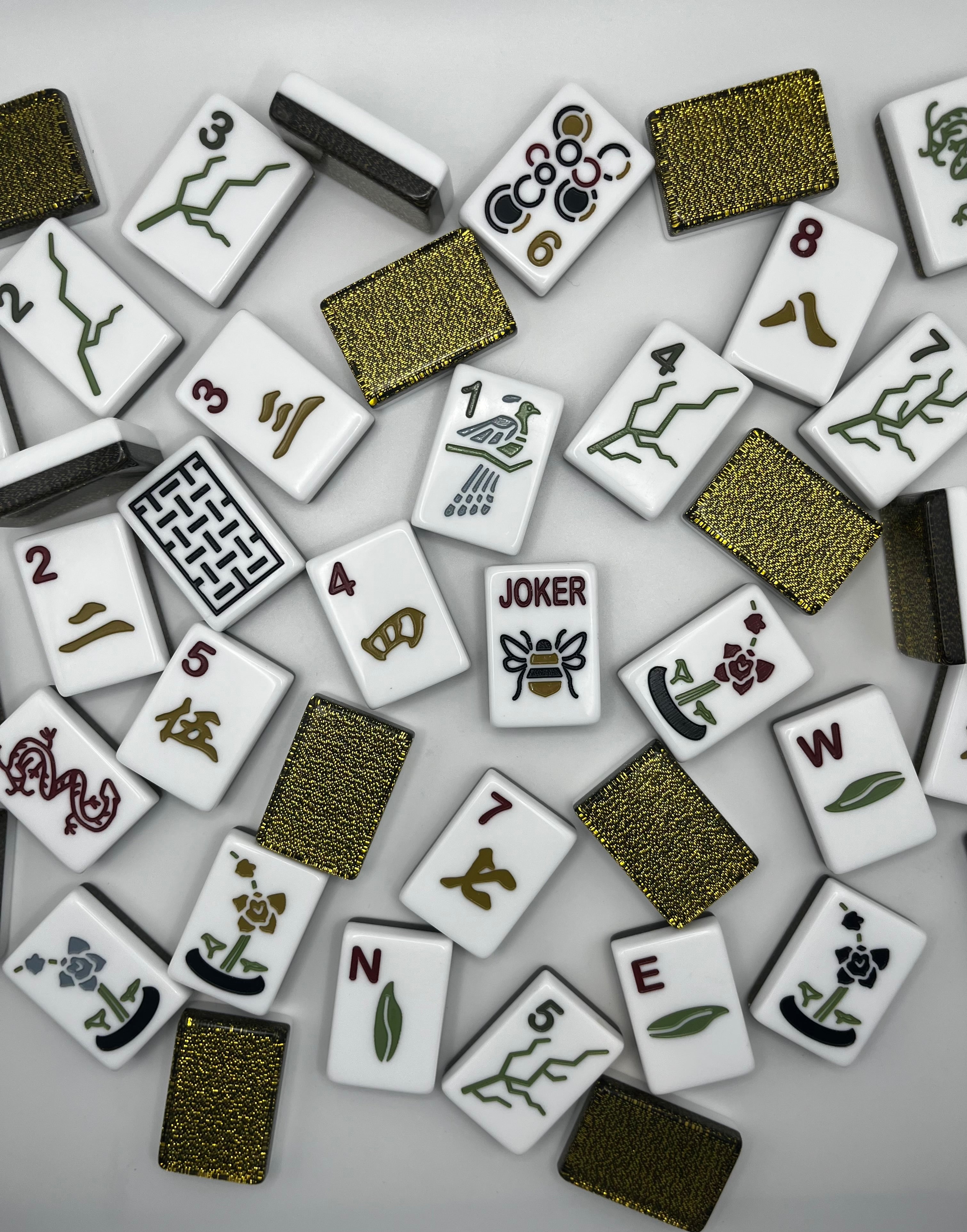 Luxe Mahjong Giftware The Bougie Bee Luxe Mahjong Set