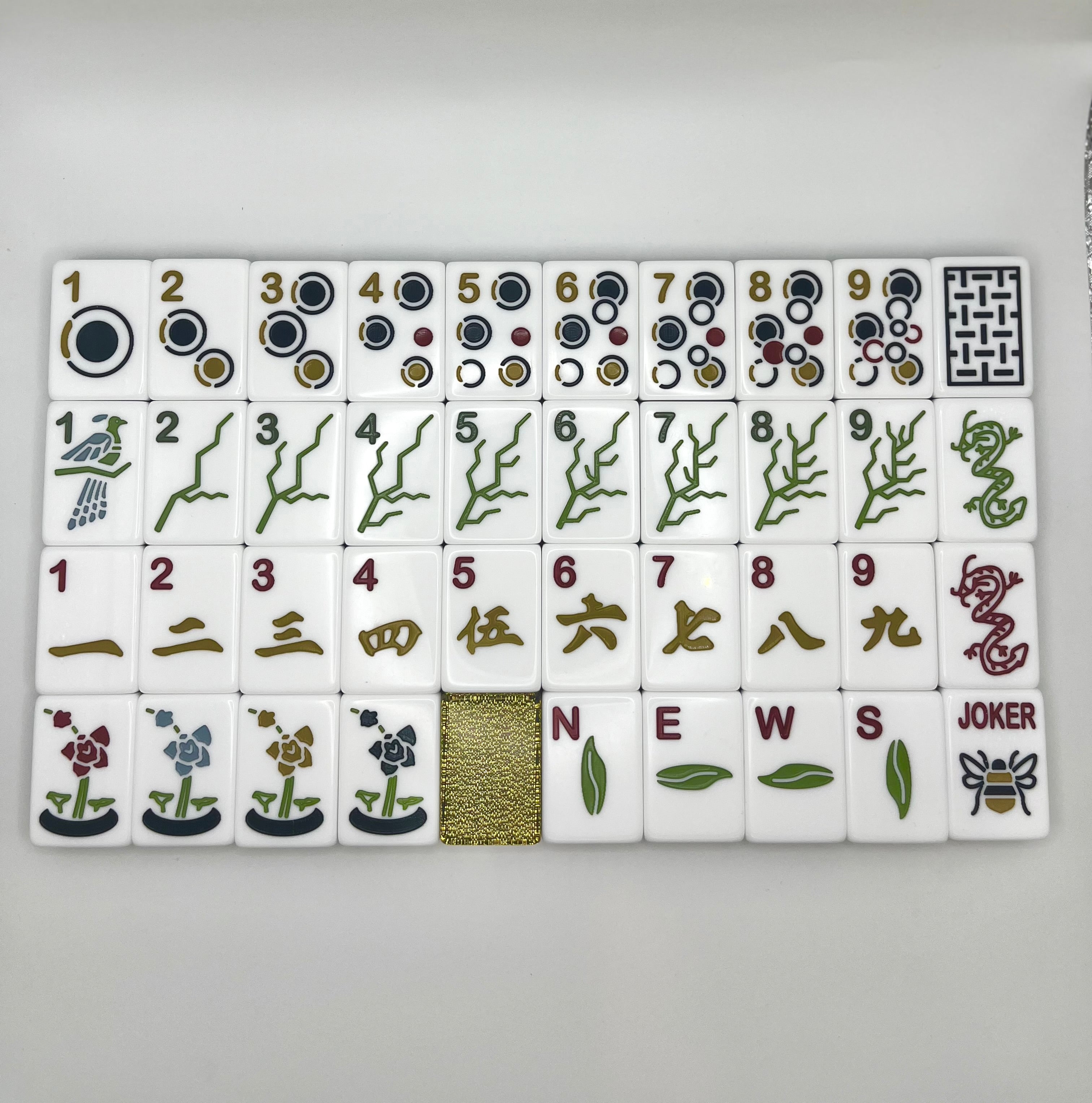 Luxe Mahjong Giftware The Bougie Bee Luxe Mahjong Set