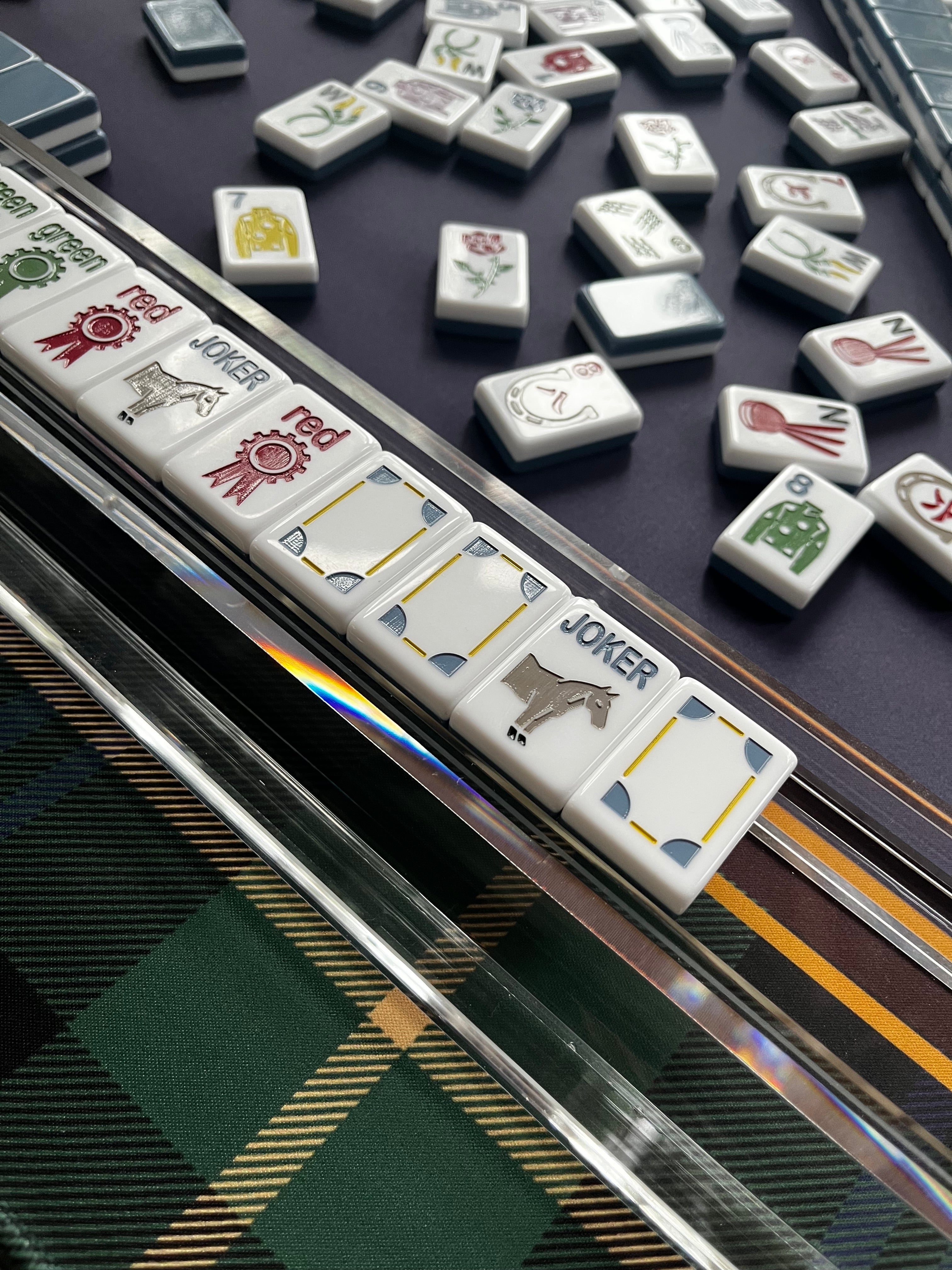 Luxe Mahjong Giftware The Polo Club Mahjong Set