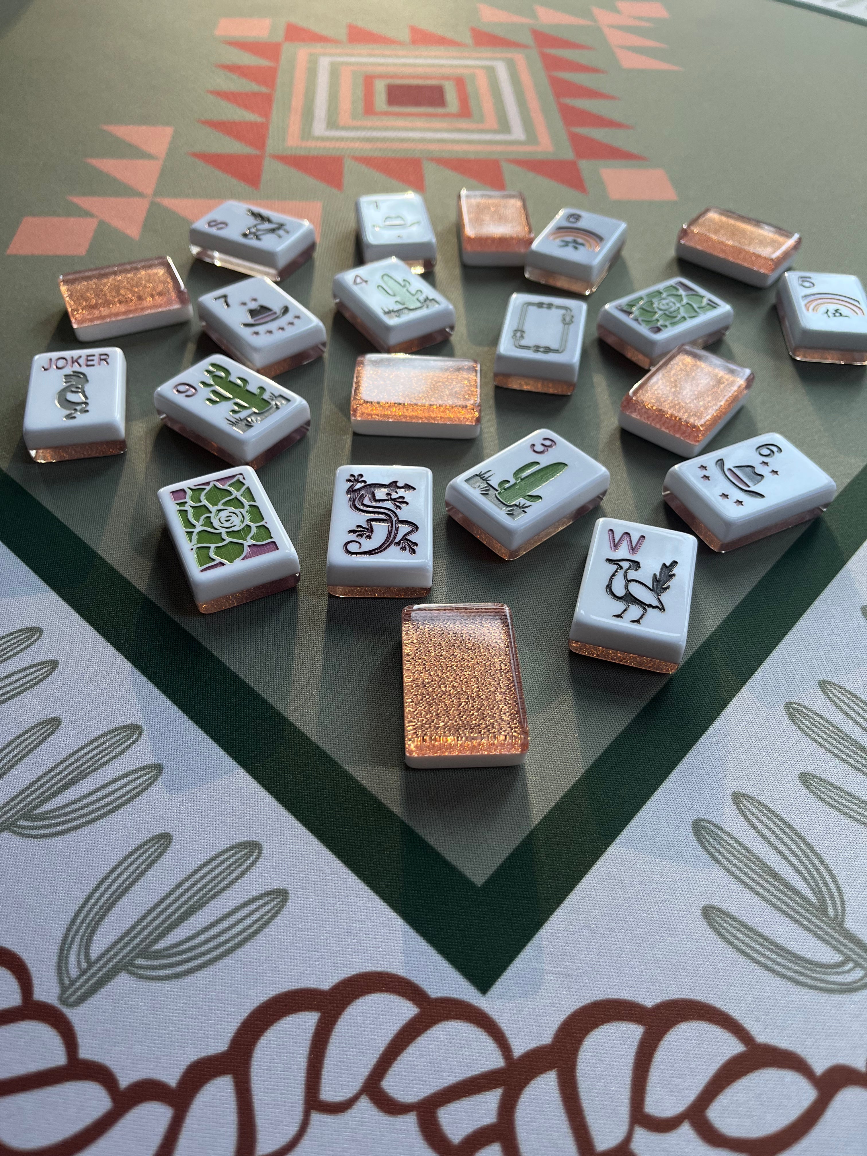Luxe Mahjong Giftware Western Luxe Mahjong Set