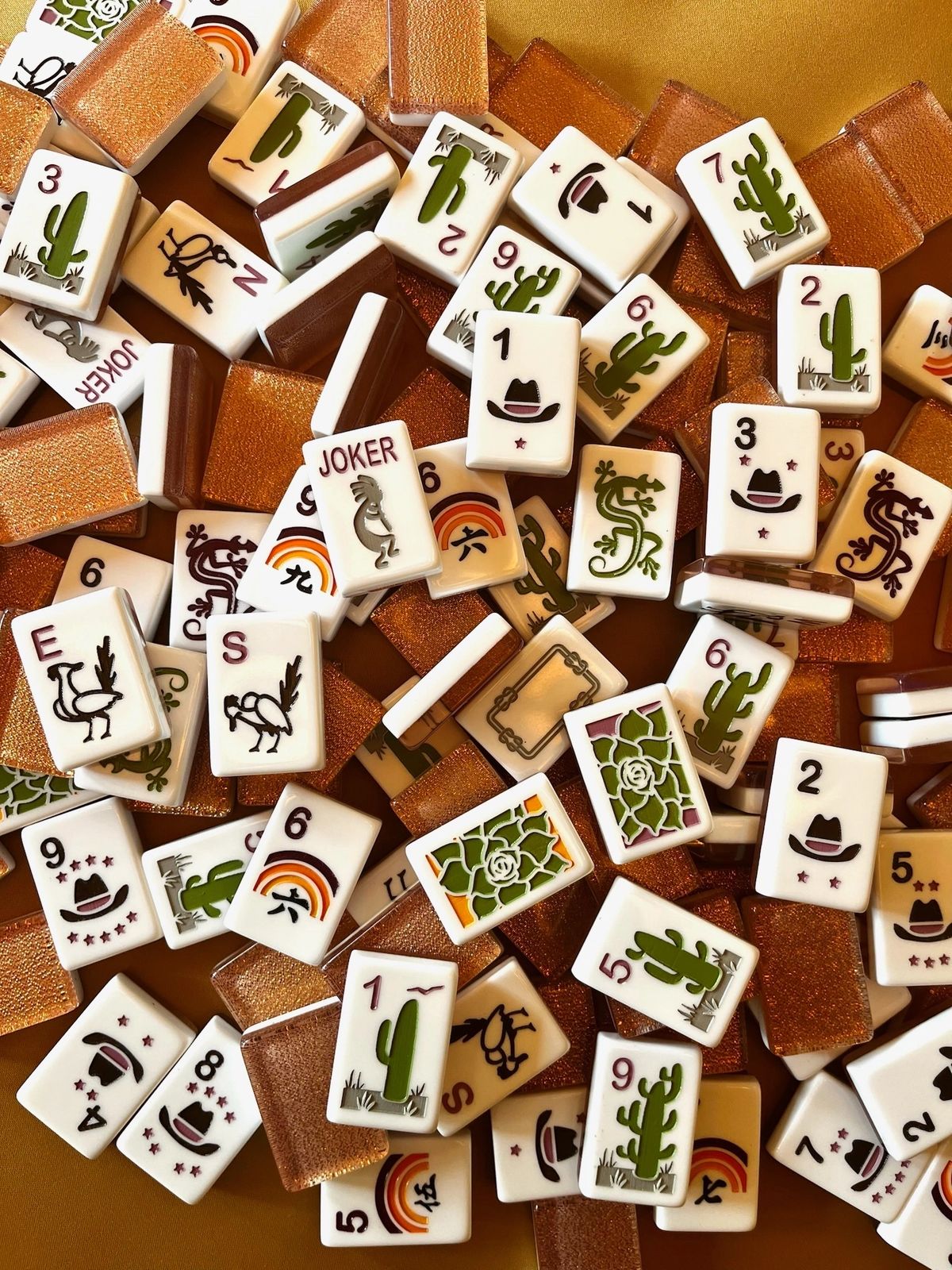 Luxe Mahjong Giftware Western Luxe Mahjong Set