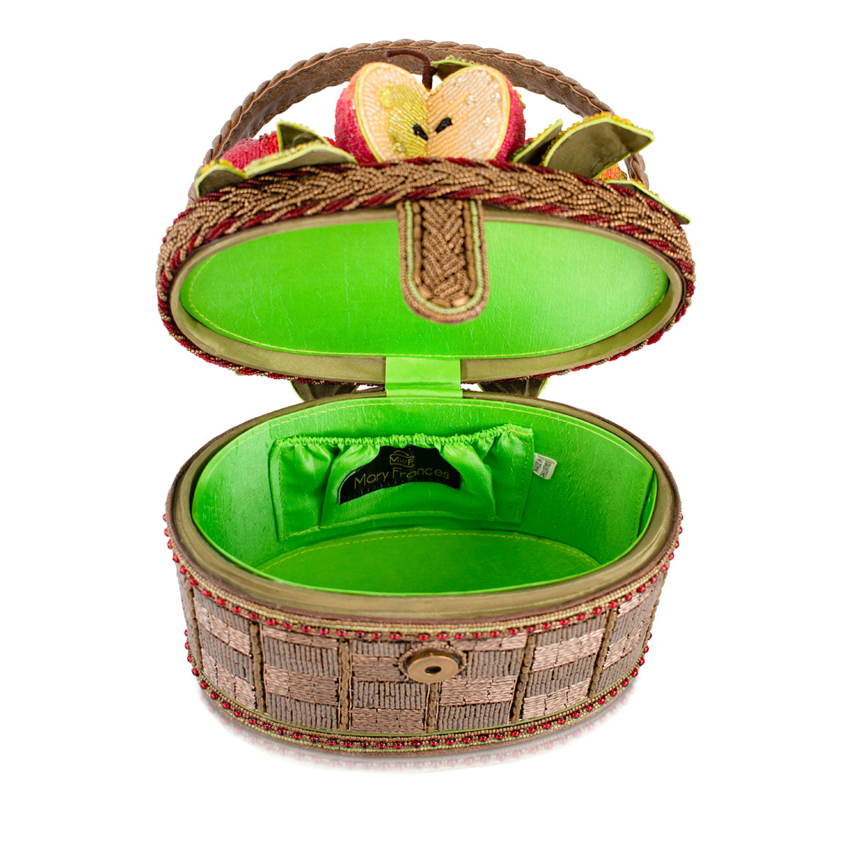 Mary Frances Handbags Mary Frances Apple Orchard Top Handle