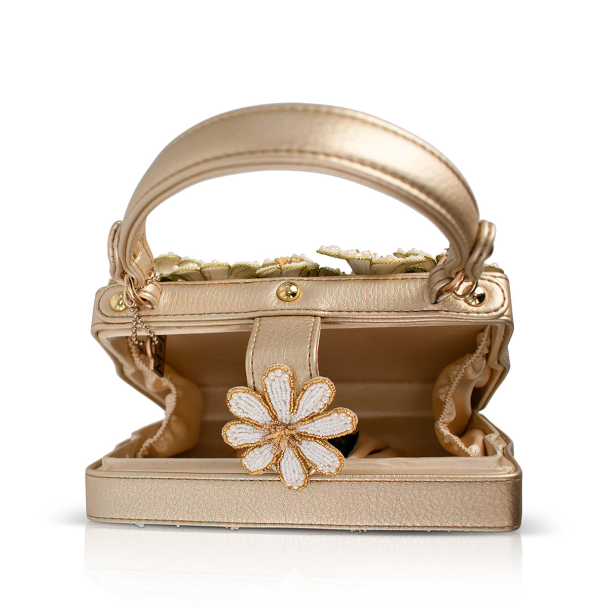 Mary Frances Handbags Mary Frances Basket Of Sunshine Top Handle Handbag