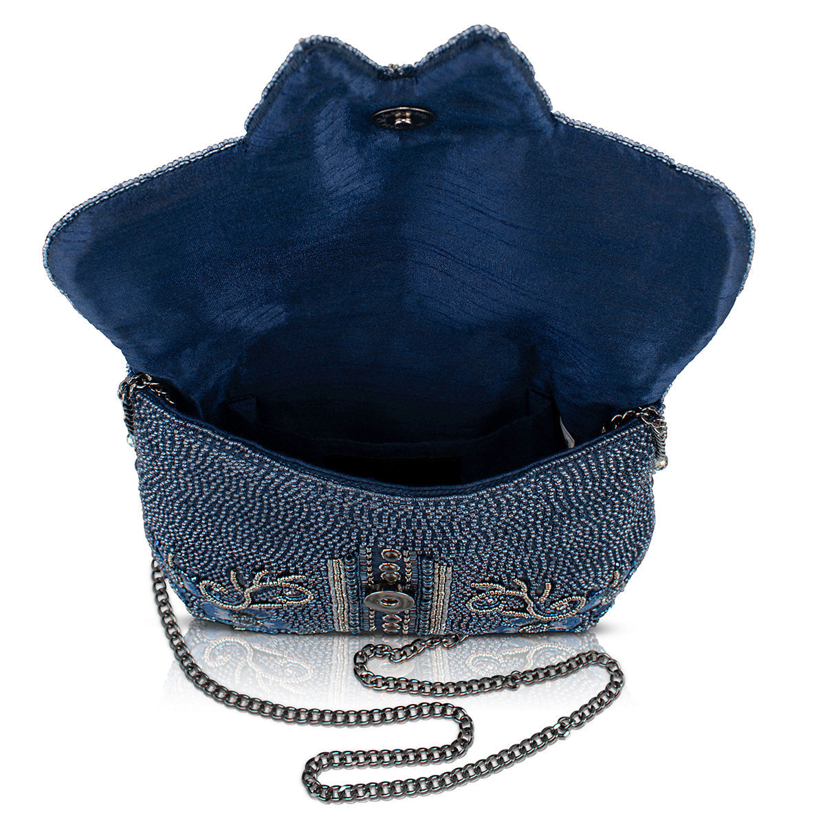 Mary Frances Handbags Mary Frances Blue Alchemy Crossbody Handbag