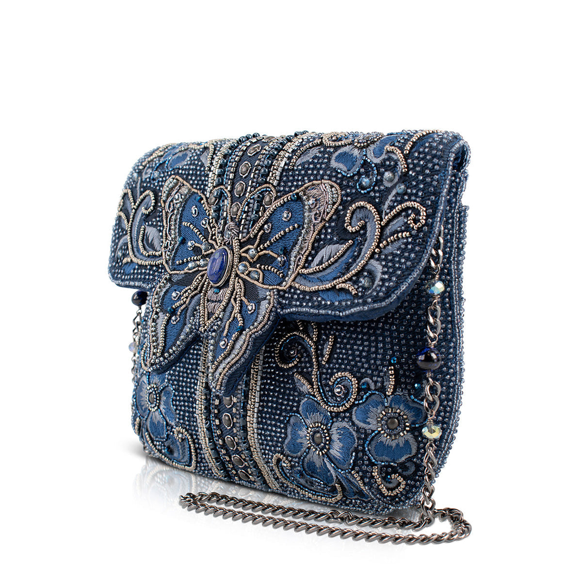 Mary Frances Handbags Mary Frances Blue Alchemy Crossbody Handbag