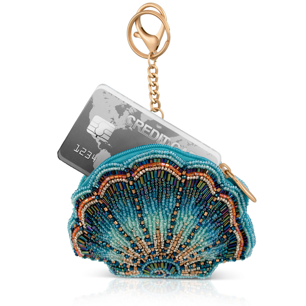 Mary Frances Handbags Mary Frances Blue Cove Coin Purse