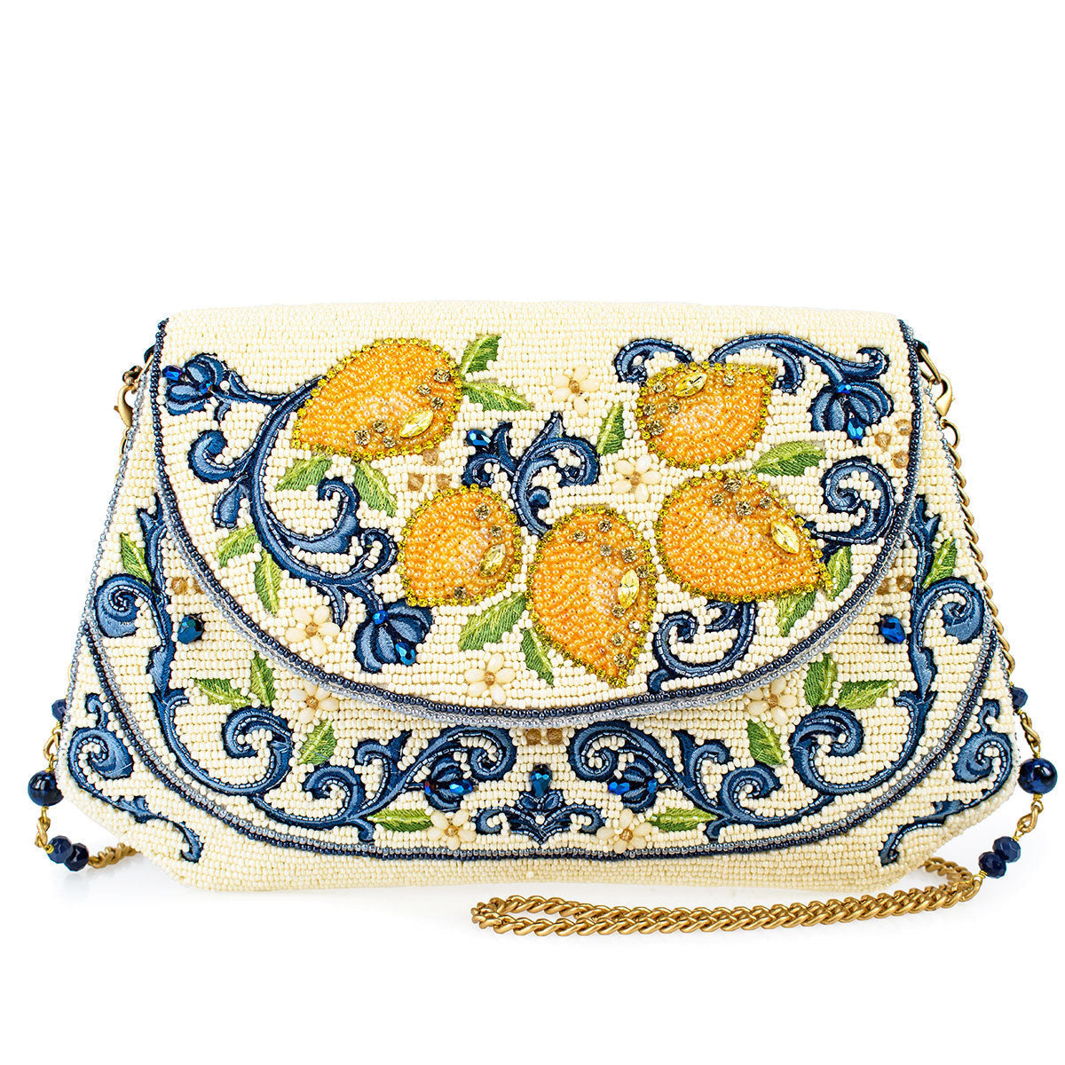 Mary Frances Handbags Mary Frances Capri Lemons Crossbody Handbag
