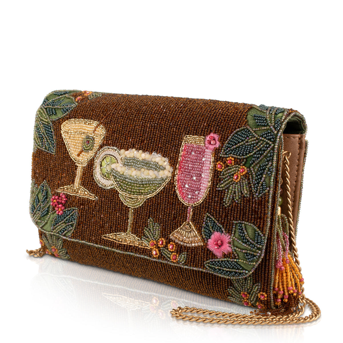 Mary Frances Handbags Mary Frances Cheers to Paradise Crossbody Handbag