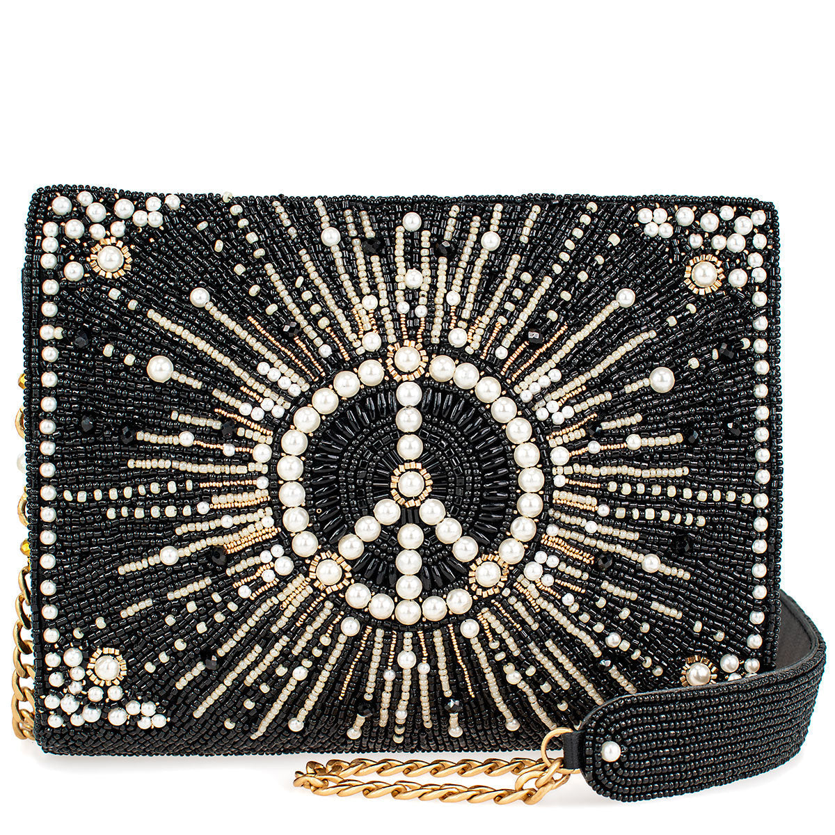 Mary Frances Handbags Mary Frances Choose Peace Crossbody Handbag
