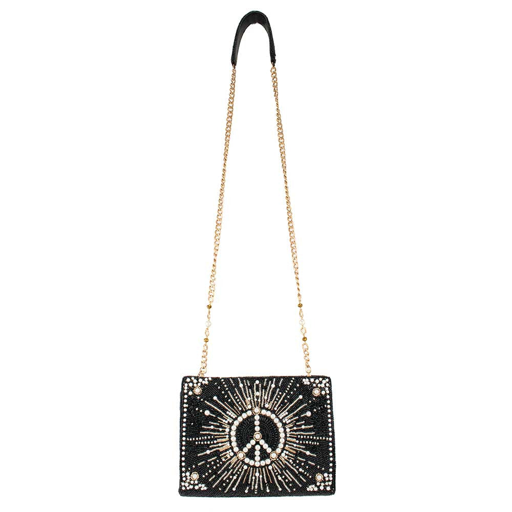 Mary Frances Handbags Mary Frances Choose Peace Crossbody Handbag