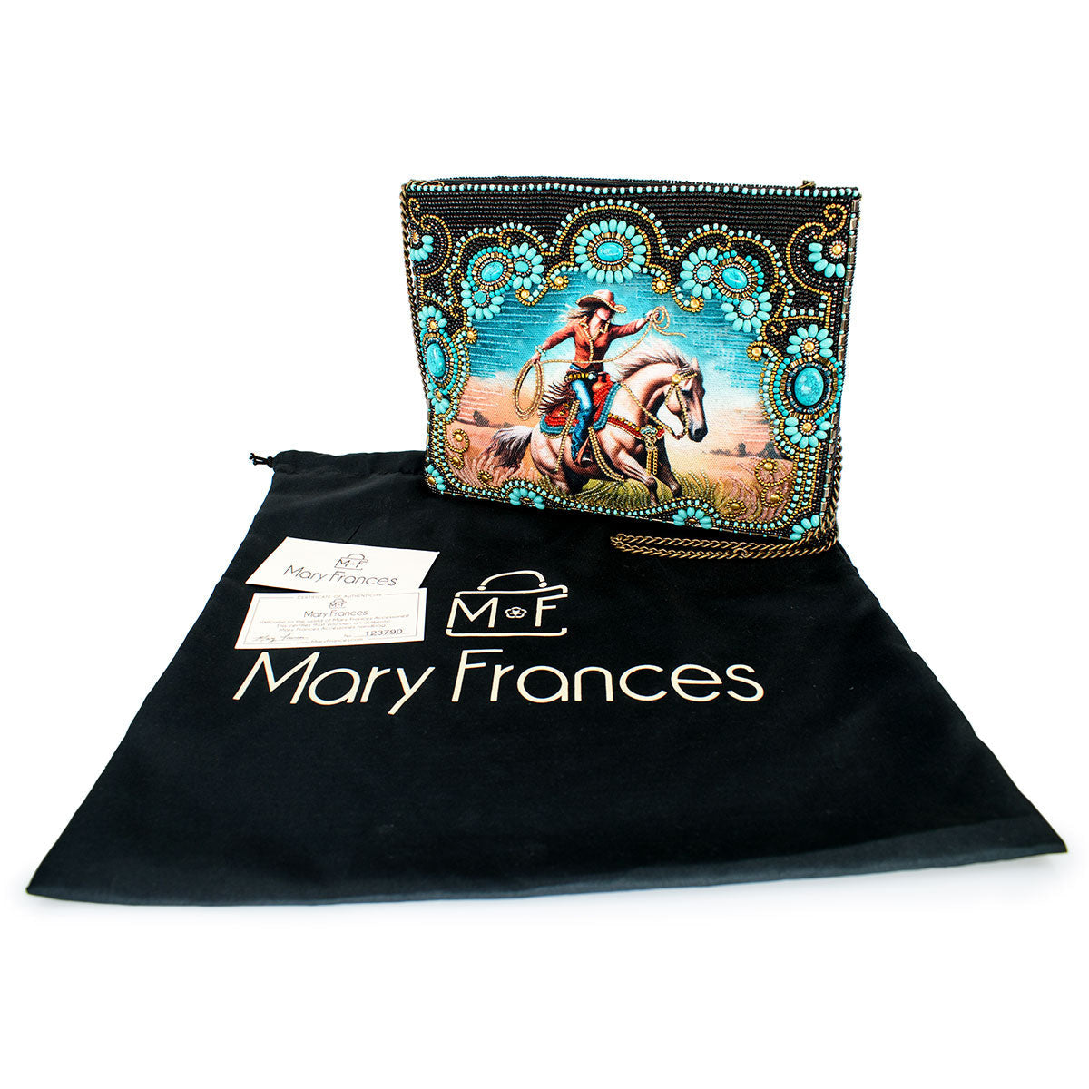 Mary Frances Handbags Mary Frances Cowgirl Crossbody Handbag