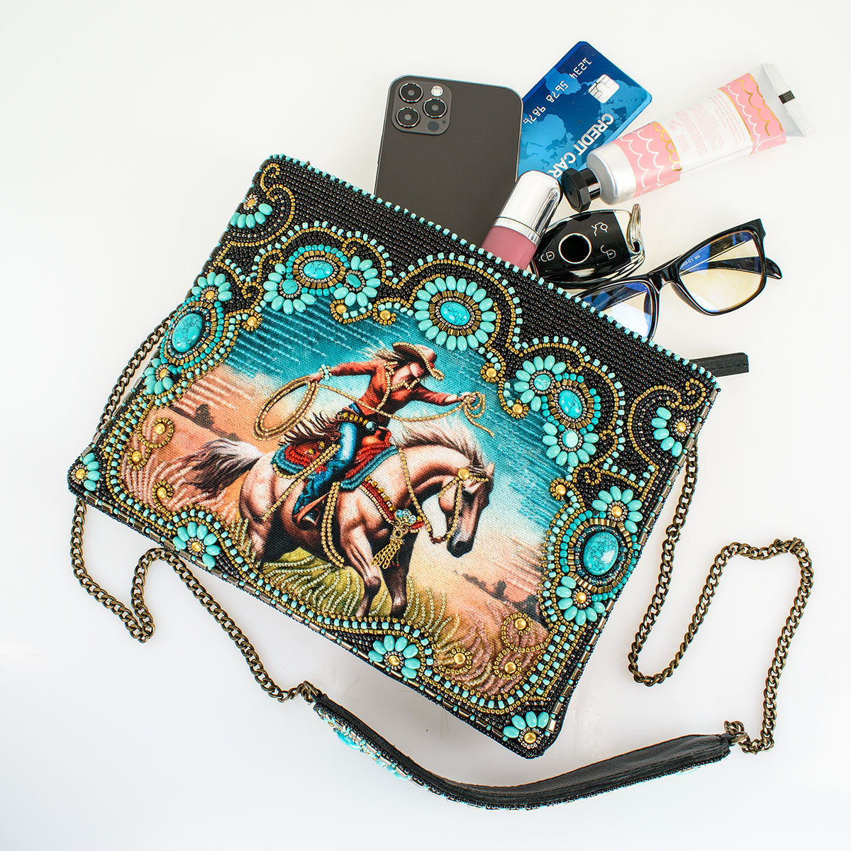 Mary Frances Handbags Mary Frances Cowgirl Crossbody Handbag